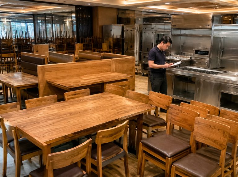 陆良县酒店餐饮设备及实木家具回收